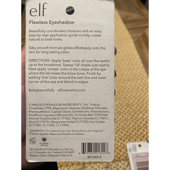 Elf Eyeshadow Sealed In Factory Packaging - Picture 2 of 2